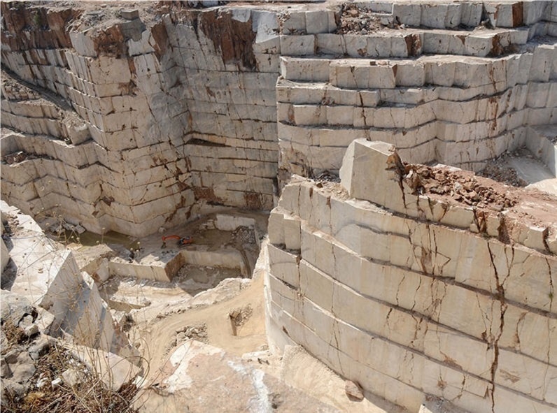 Afyon Sugar Marble quarry in Afyonkarahisar Turkey